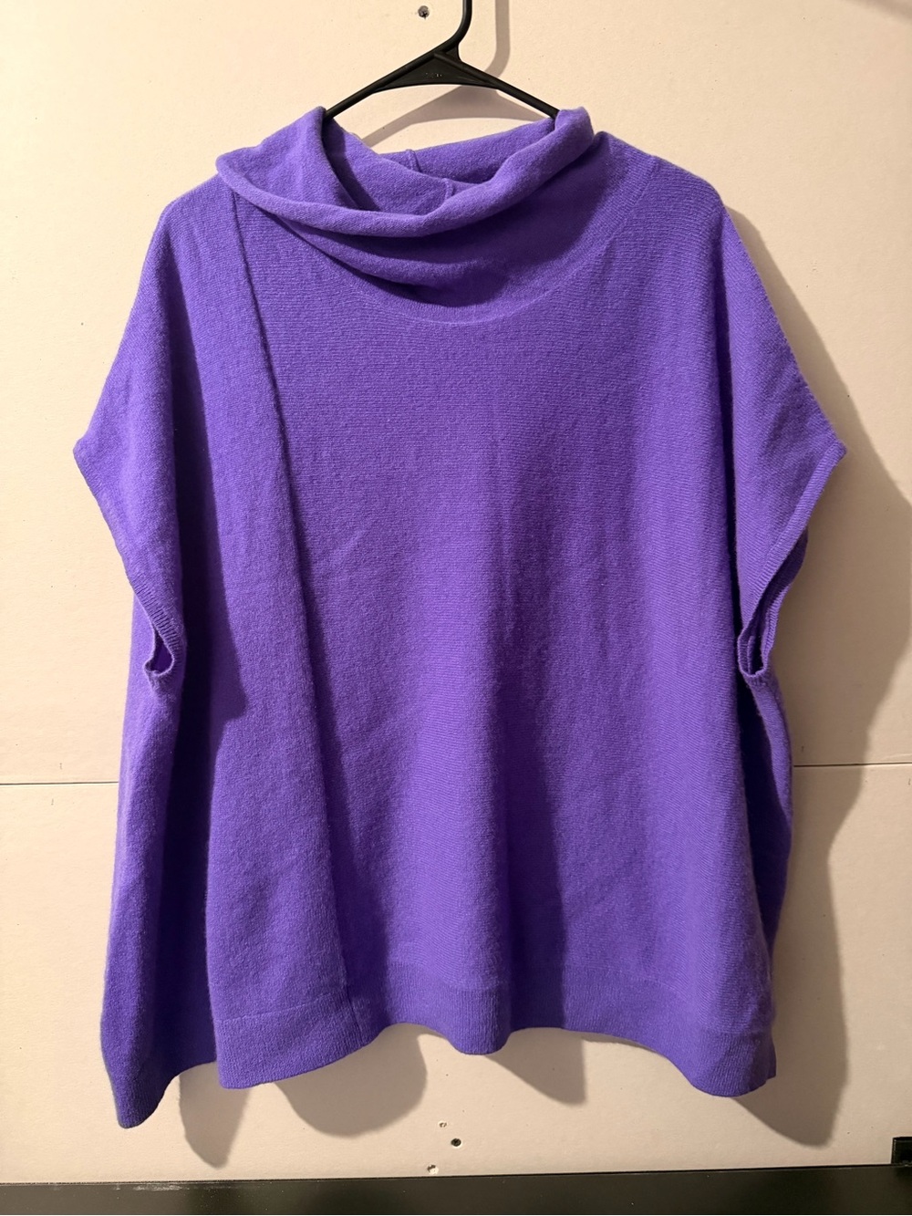 Amthropologie Cowl Neck Women's Sweater Short Sleeve Large